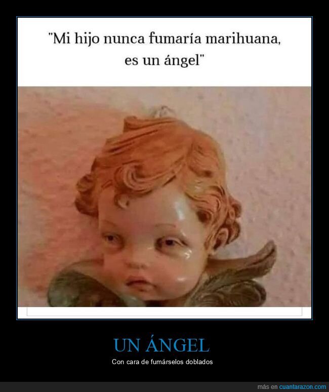 ángel,caretos,fumar