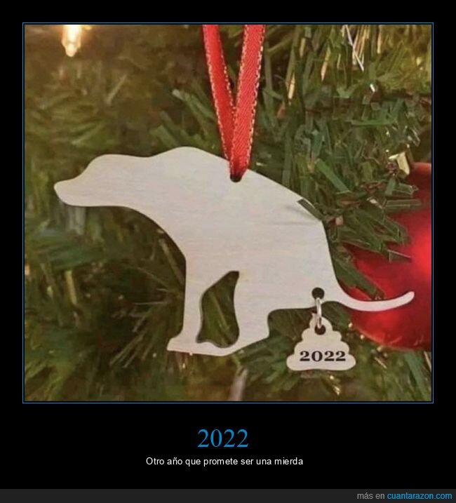 adorno,árbol de navidad,2022,mierda
