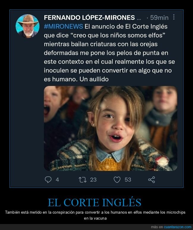 conspiranoicos,anuncio,el corte inglés,elfos