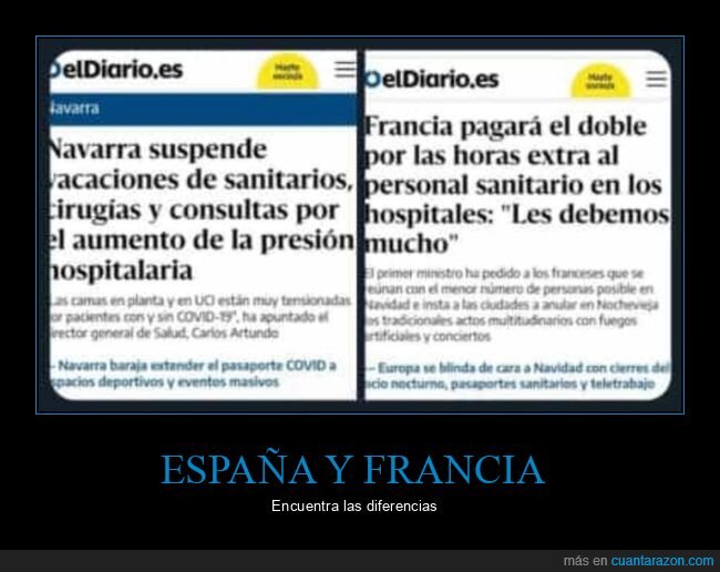 españa,francia,sanitarios