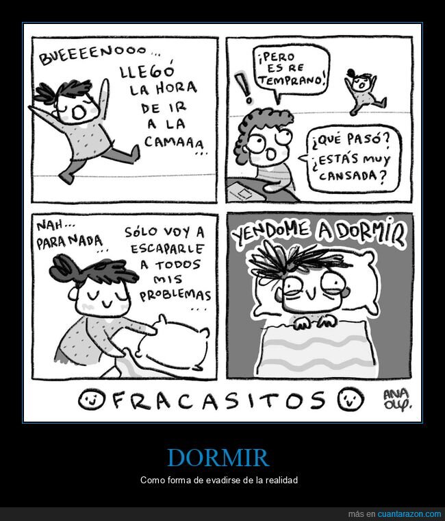 dormir,escapar,problemas