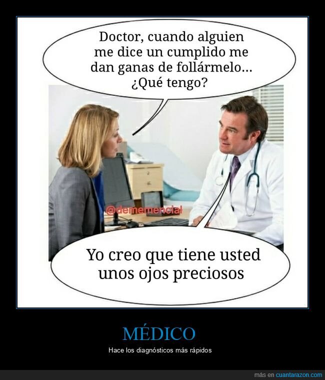 médico,cumplidos