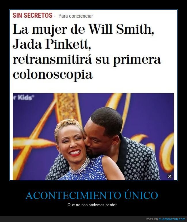 jada pinkett,retransmitir,colonoscopia