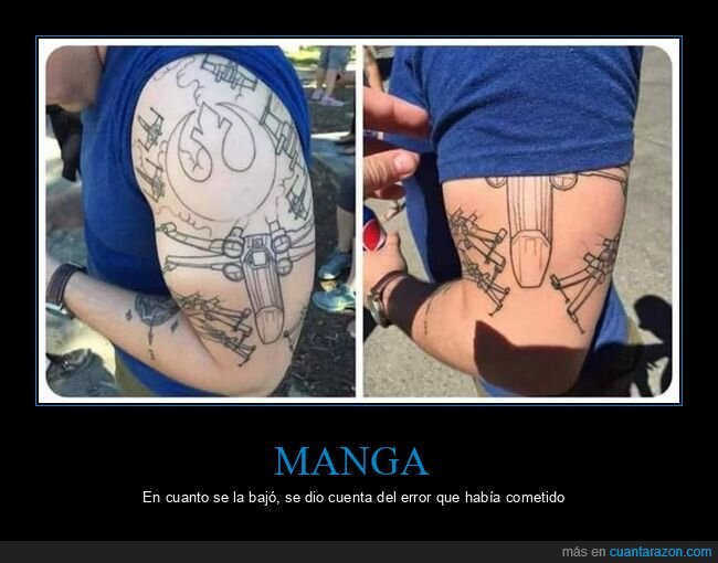 fails,manga,star wars,tattoo