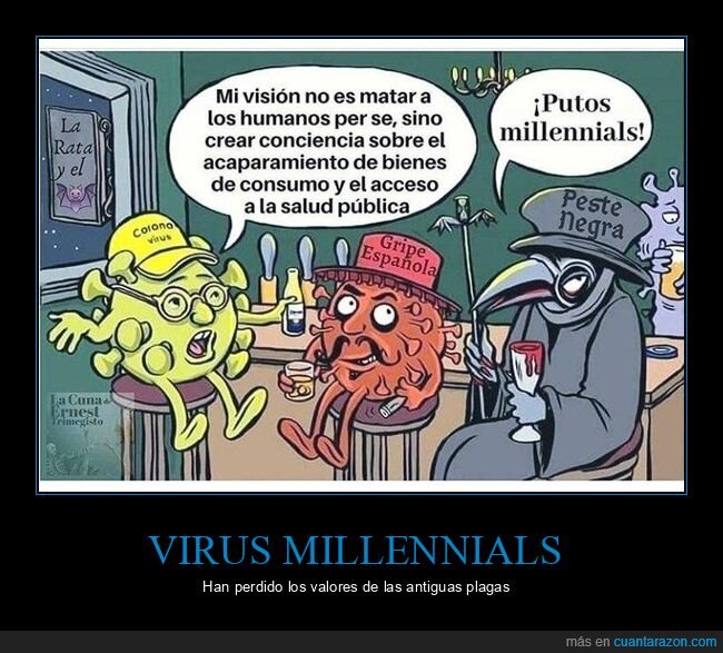 coronavirus,gripe española,peste