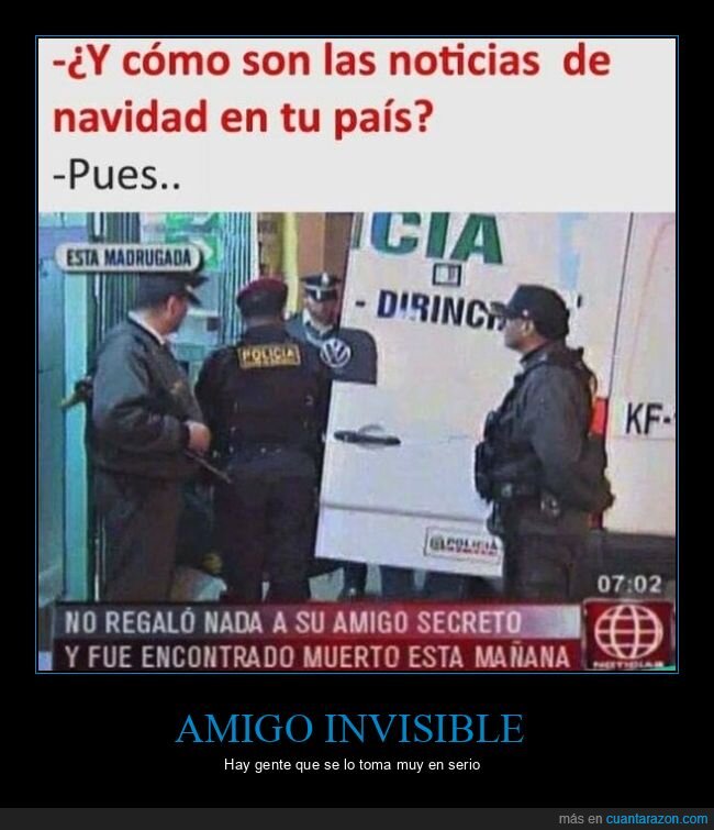 amigo secreto,muerto,navidad,noticias,regalar