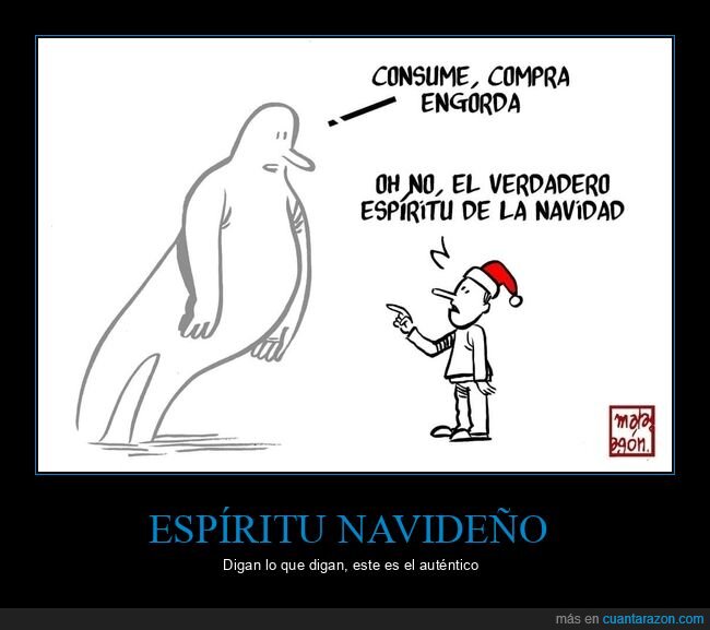 consumir,comprar,engordar,navidad