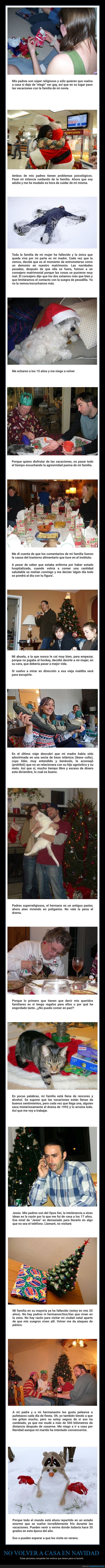 no volver a casa,navidad
