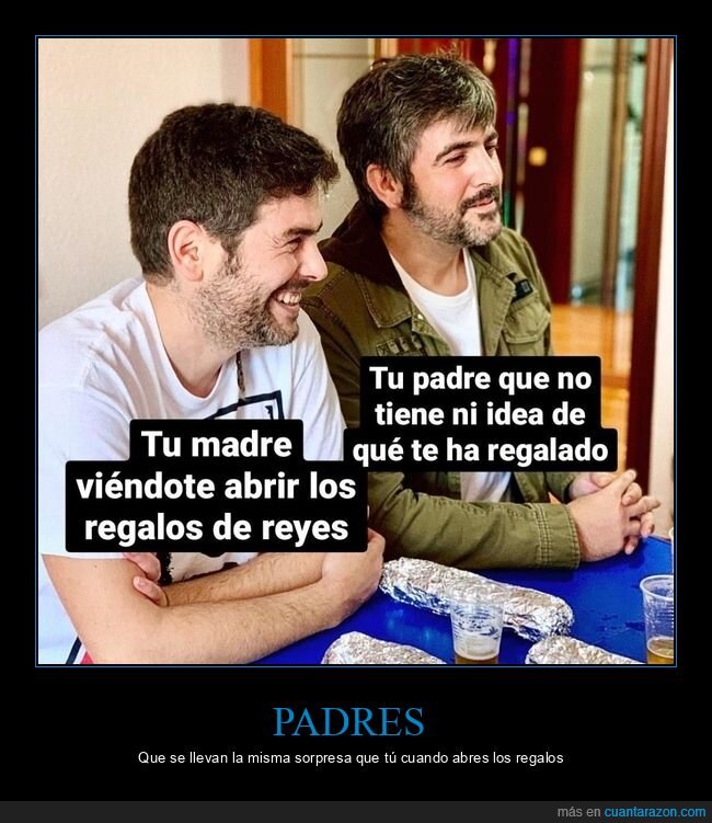 reyes magos,madre,padre,regalos