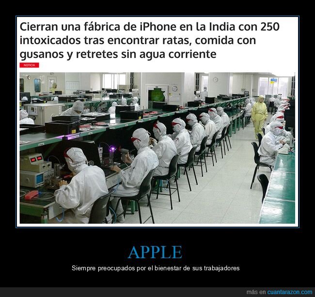 cerrar,comida,fábrica,gusanos,india,iphone,ratas