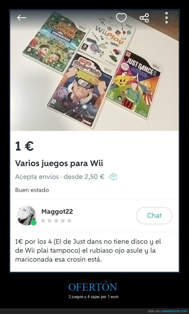 anuncios,videojuegos,wallapop,wtf