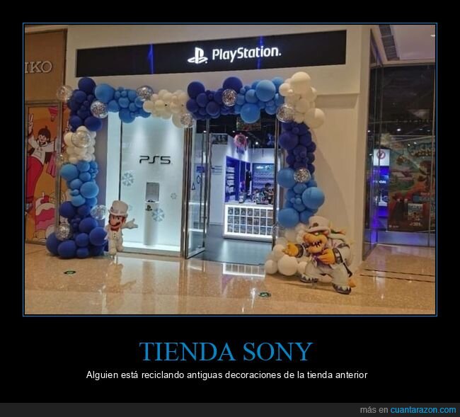 sony,tienda,playstation,mario,bowser