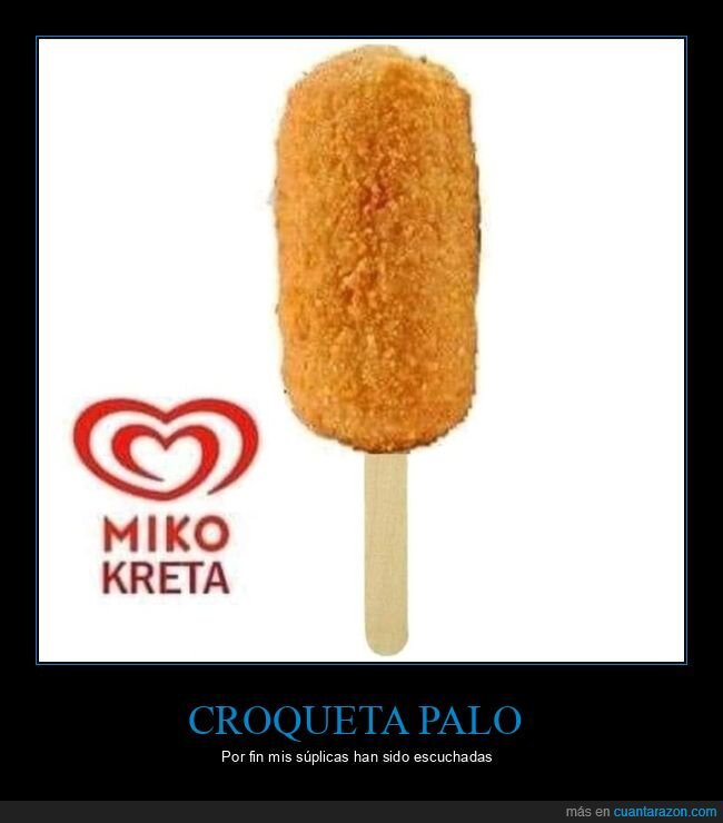 croqueta,helado,palo,miko kreta