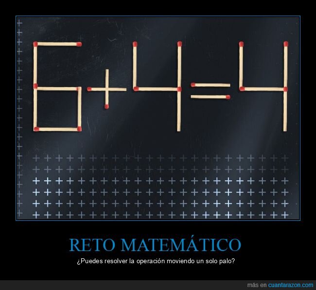 suma,reto,palito