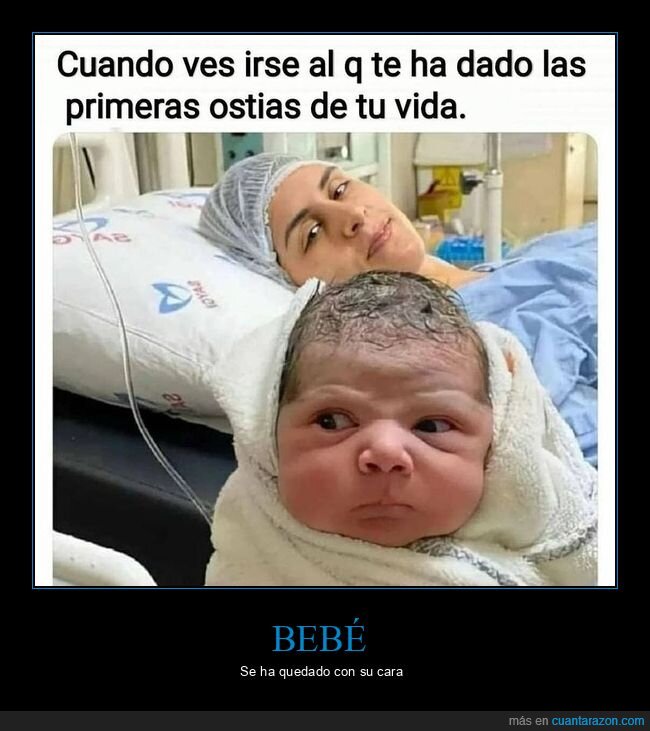 bebé,cara