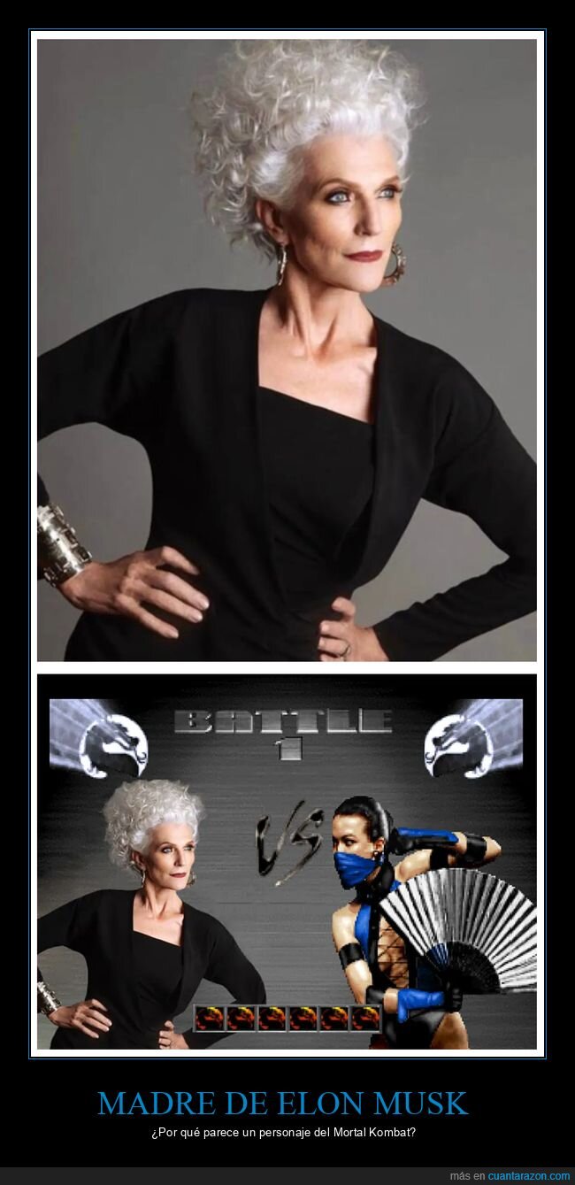 elon musk,madre,mortal kombat
