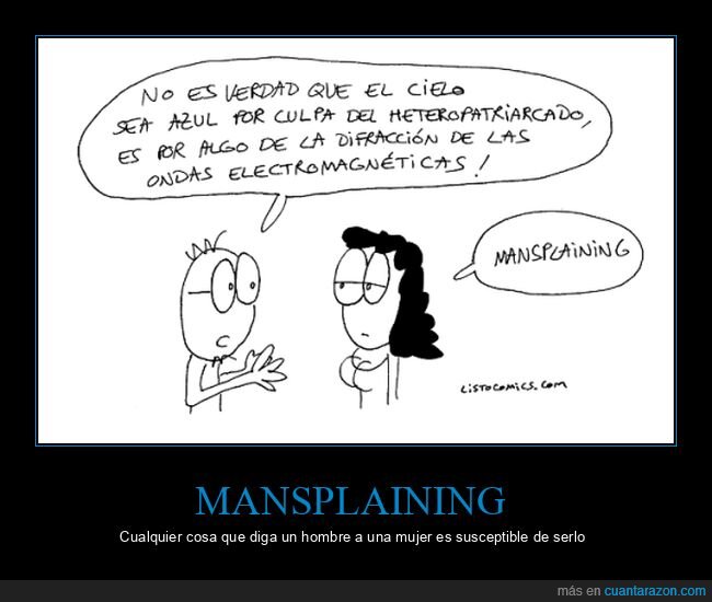 azul,cielo,patriarcado,mansplaining