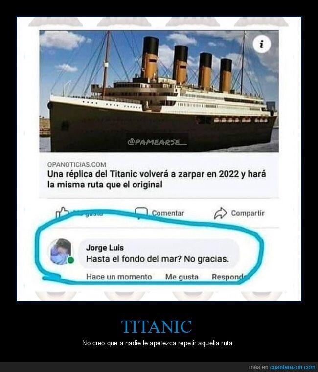 titanic,réplica,ruta