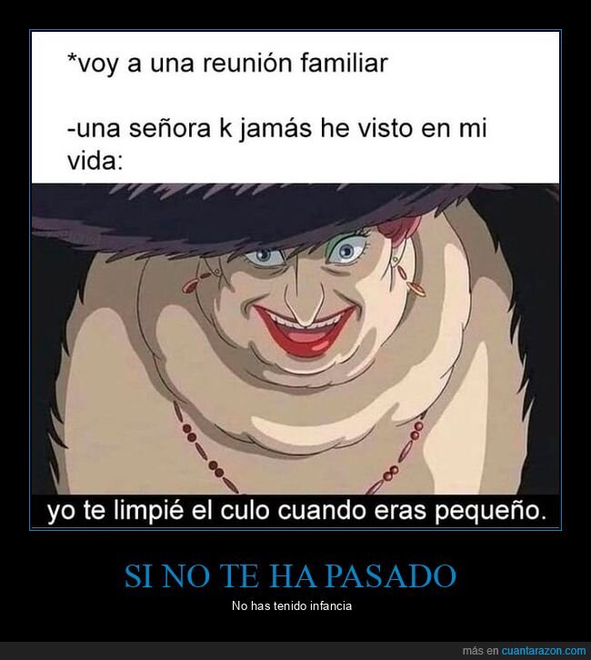 reunión familiar,señora,limpiar el culo,pequeño