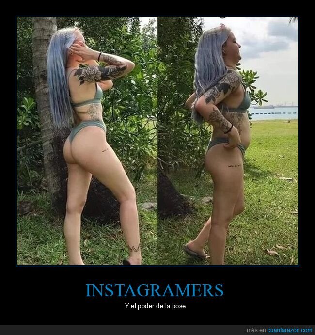 diferencias,pose,postura