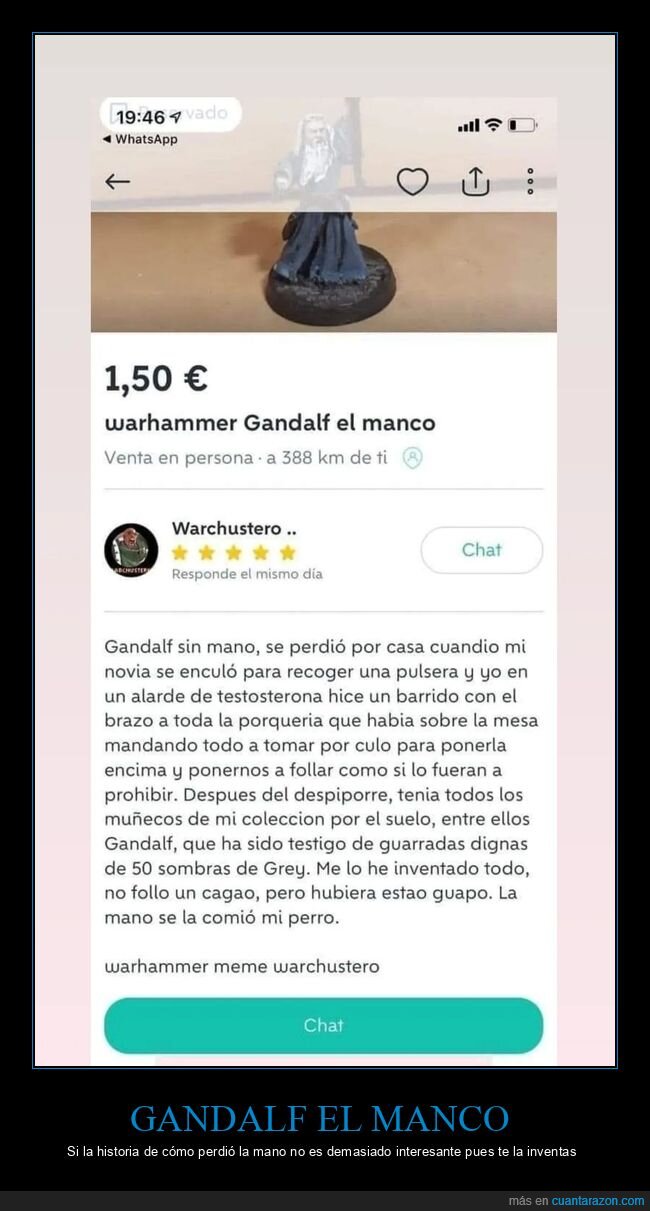 gandalf,manco,wallapop