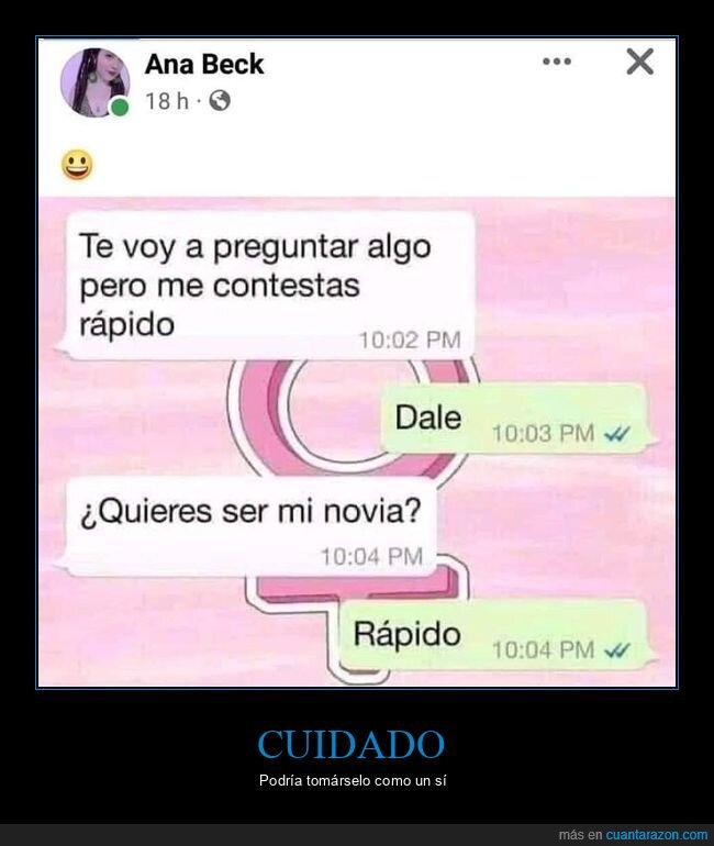 preguntar,contestar,rápido