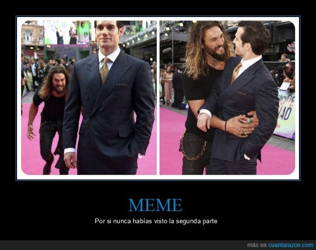 jason momoa,henry cavill,meme,segunda parte