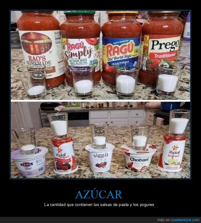 azúcar,salsas,yogures