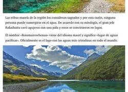 Enlace a Es el lago más claro del mundo pero nadar en él es imposible