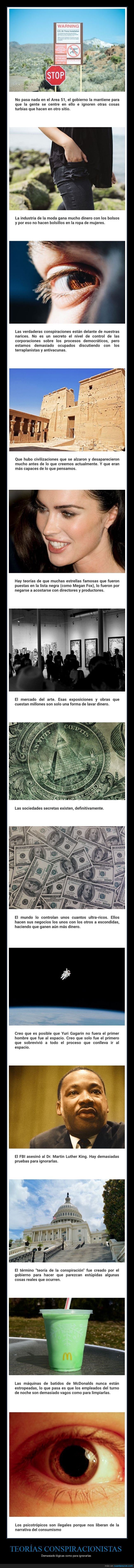 teorías conspiracionistas,conspiraciones