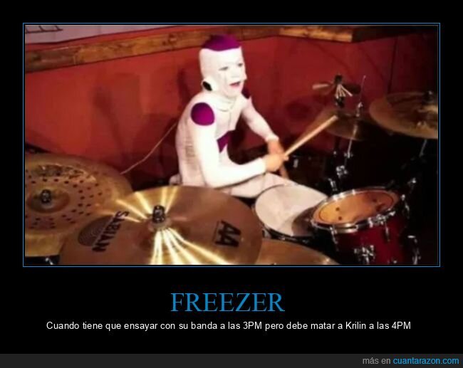 batería,disfraz,dragon ball,freezer