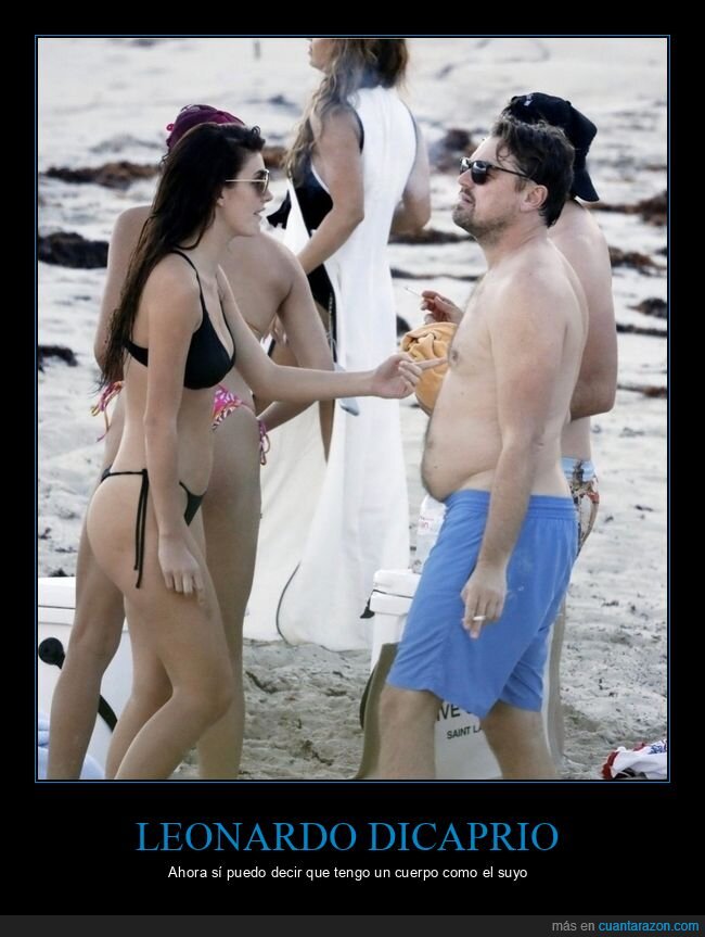 cuerpo,leonardo dicaprio