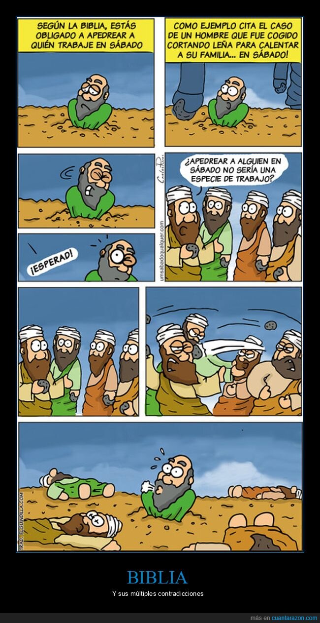 apedrear,biblia,sábado,trabajar