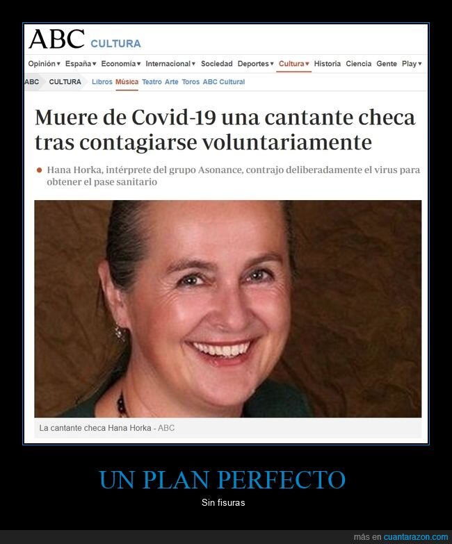 muerte,covid,cantante,contagiarse,voluntariamente