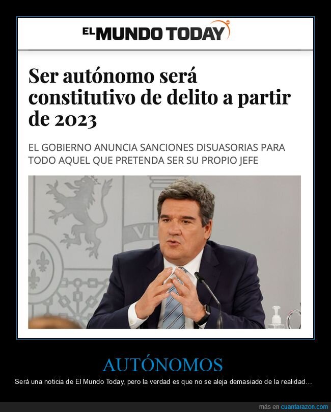 autónomos,delito,el mundo today