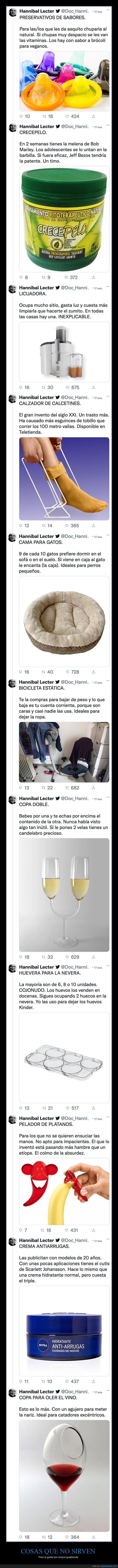cosas inútiles,productos