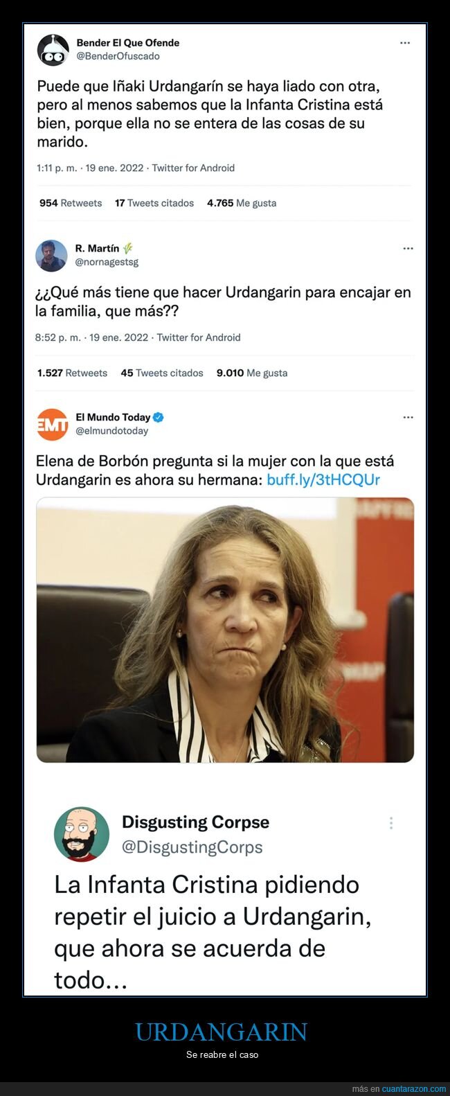 cuernos,infanta cristina,urdangarin