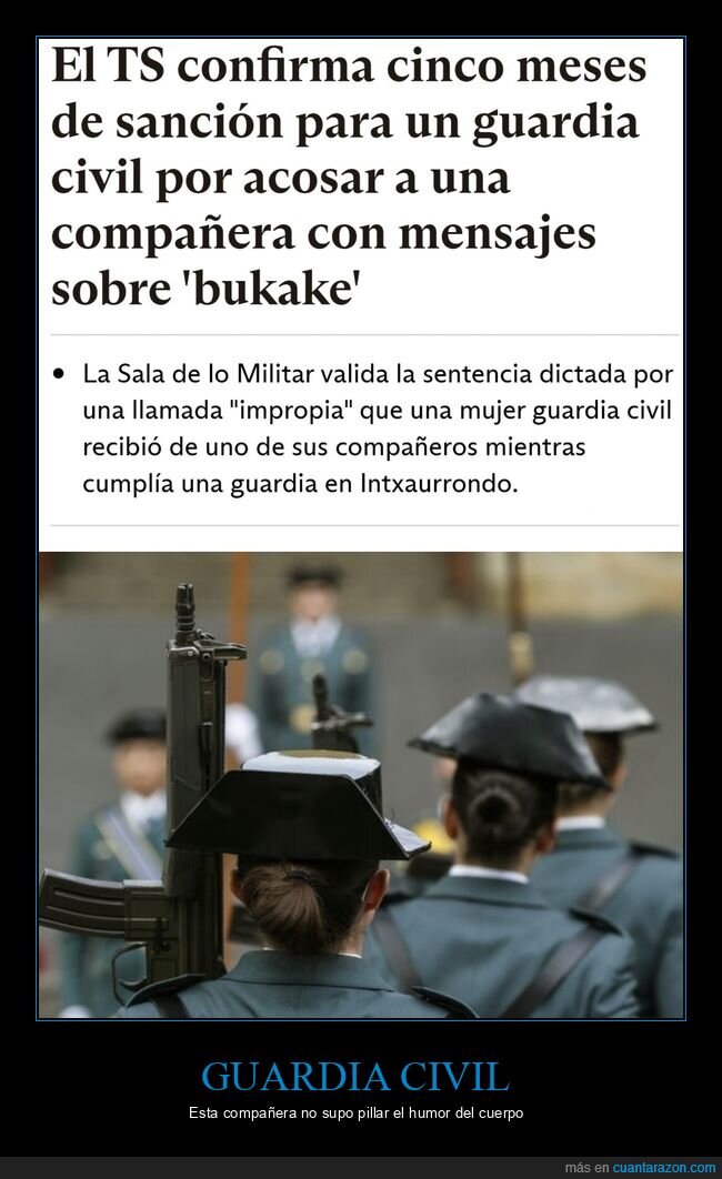 guardia civil,acoso,mensajes