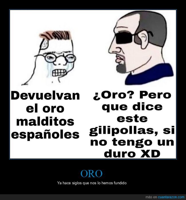 oro,españoles,dinero