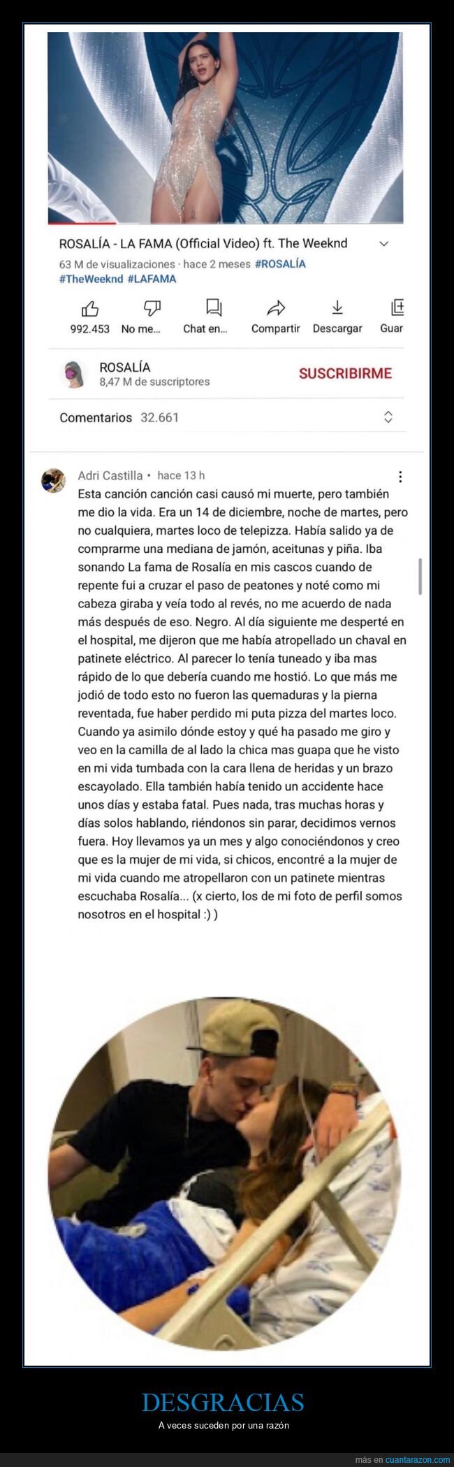 rosal&iacute;a,hospital,conocer,pareja