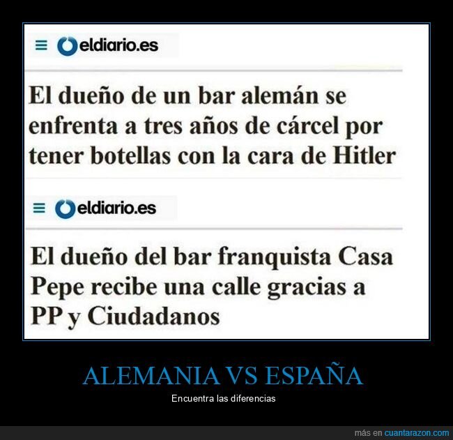 alemania,españa,diferencias,hitler,franco
