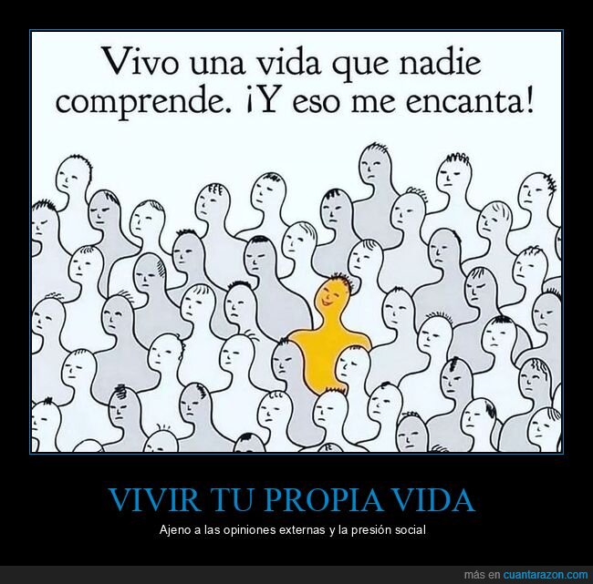 vivir,vida,diferente