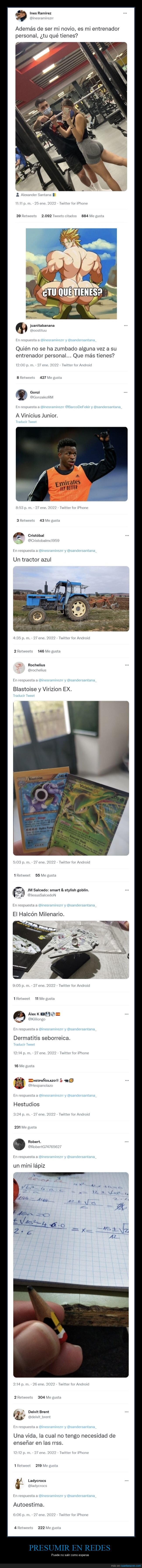 presumir,novio,entrenador