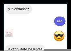 Enlace a Cuando ni por chat puedes disimular