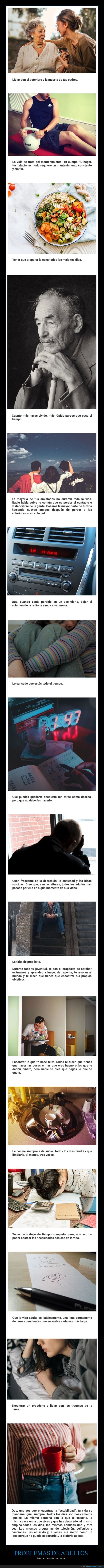 problemas,adultos,preparar
