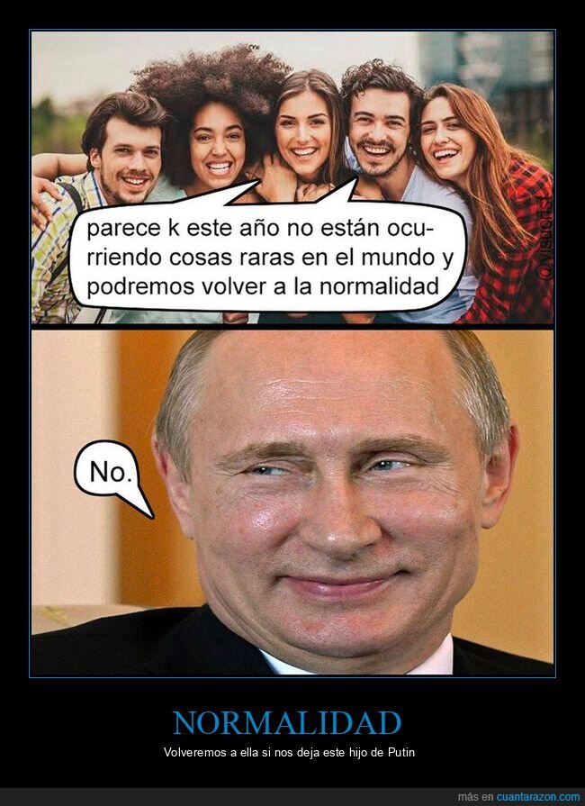 normalidad,políticos,putin