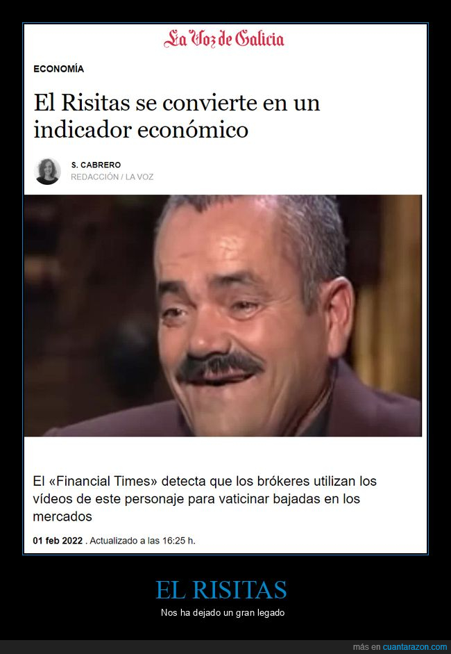 el risitas,indicador económico