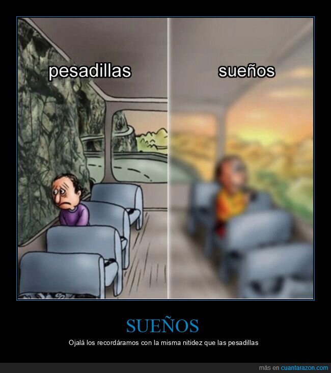 autobús,pesadillas,recordar,sueños