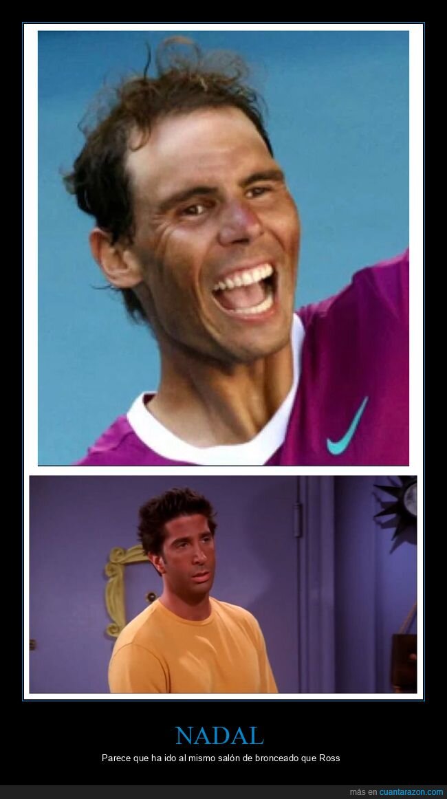 nadal,ross,friends,moreno,parecidos