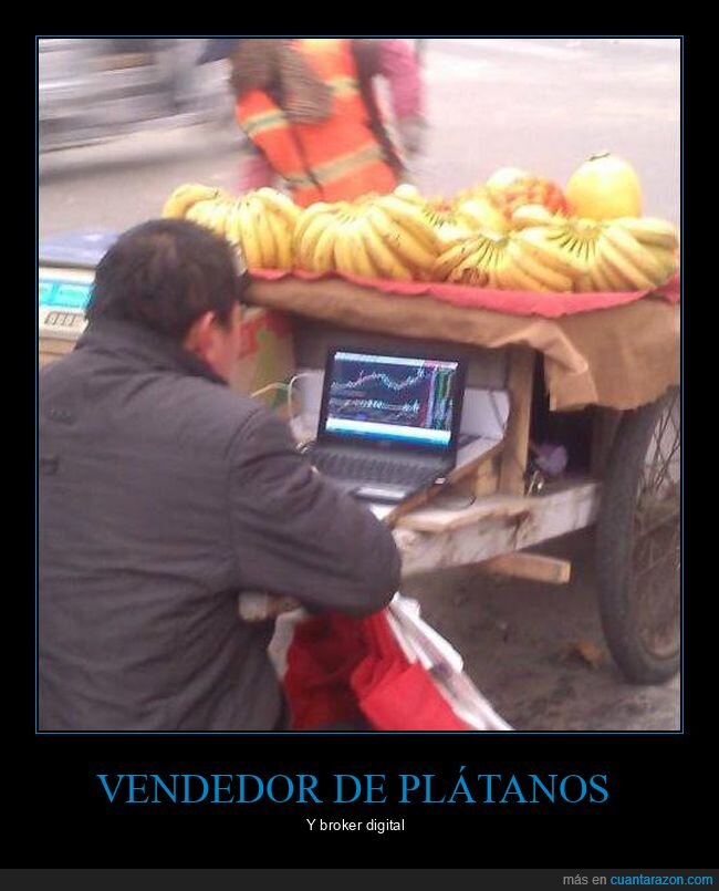 vendedor,plátando,inversiones